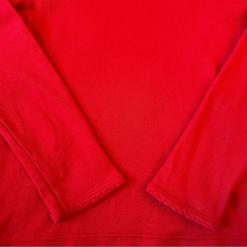 Hanna Andersson Red Long Sleeve Tee 100% Pima Cotton, sz 4(100). - Picture 4 of 4